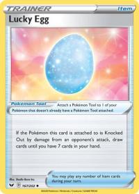 pokemon ss sword shield base set lucky egg 167 202 rh