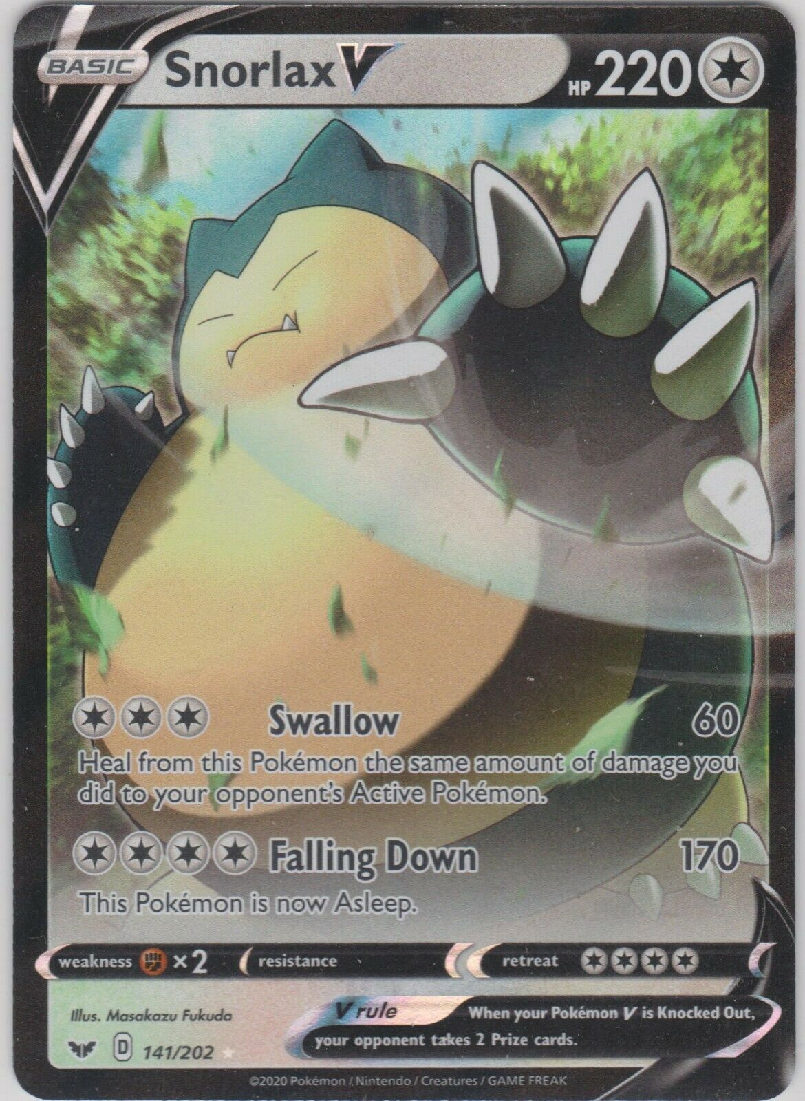 Snorlax V 141-202