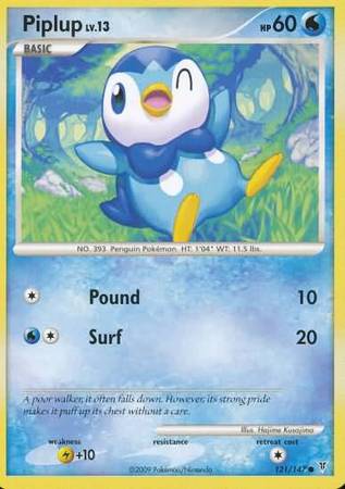Piplup 121-147
