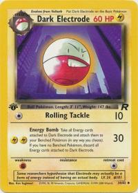 pokemon team rocket 1st edition dark electrode 34 82 1st edition