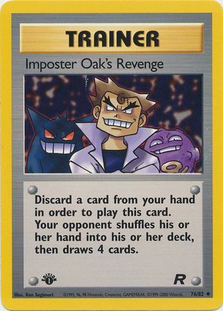 Imposter Oak's Revenge 76-82  1st edition
