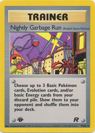 Nightly Garbage Run 77-82  1st edition