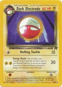 pokemon team rocket dark electrode 34 82