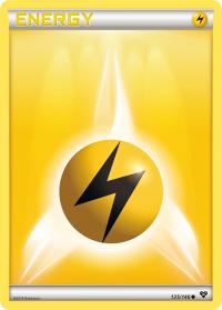 pokemon xy base set lightning energy