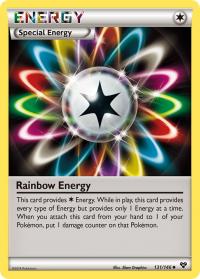pokemon xy base set rainbow energy 131 146
