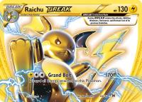 pokemon xy break through raichu break 50 162