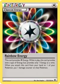 pokemon xy break through rainbow energy 152 162