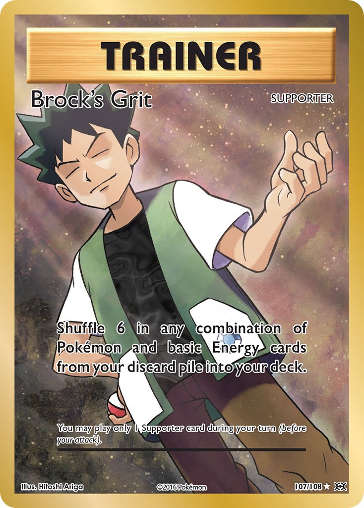 Brock's Grit FULL ART 107-108