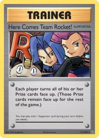 pokemon xy evolutions here comes team rocket 113 108