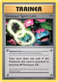 pokemon xy evolutions venusaur spirit link 89 108