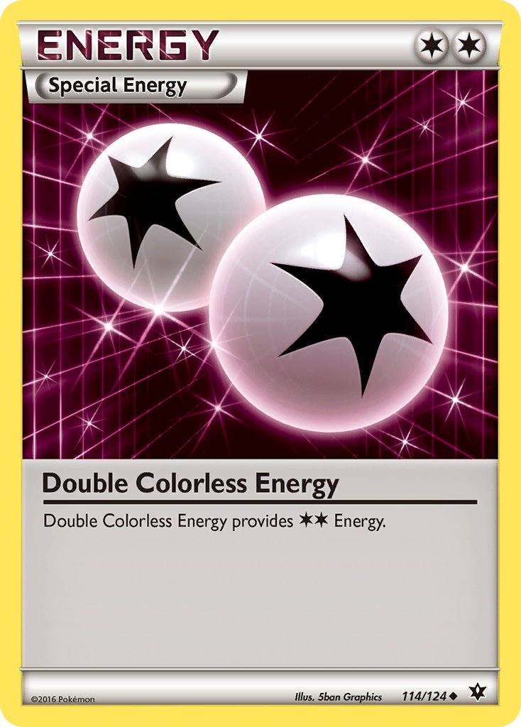 Double Colorless Energy 114-124