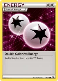 pokemon xy fates collide double colorless energy 114 124
