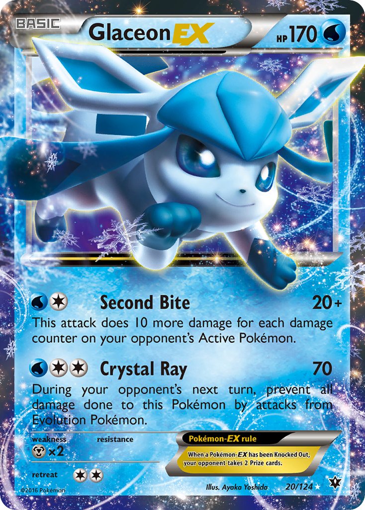 Glaceon EX 20-124