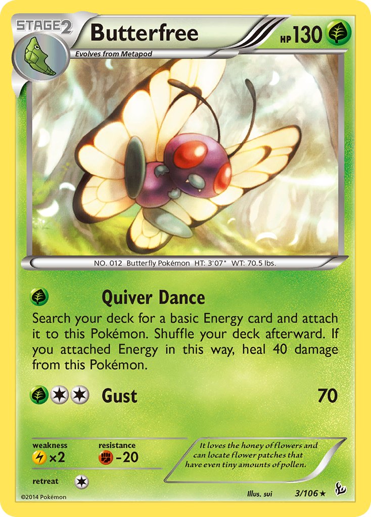 Butterfree 3-106