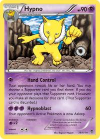 pokemon xy furious fists hypno 36 111