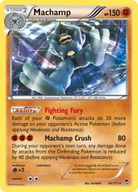 pokemon xy furious fists machamp 46 111 rh