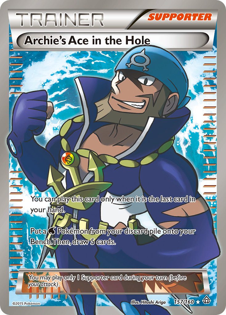 Archie's Ace in the Hole FULL ART 157-160