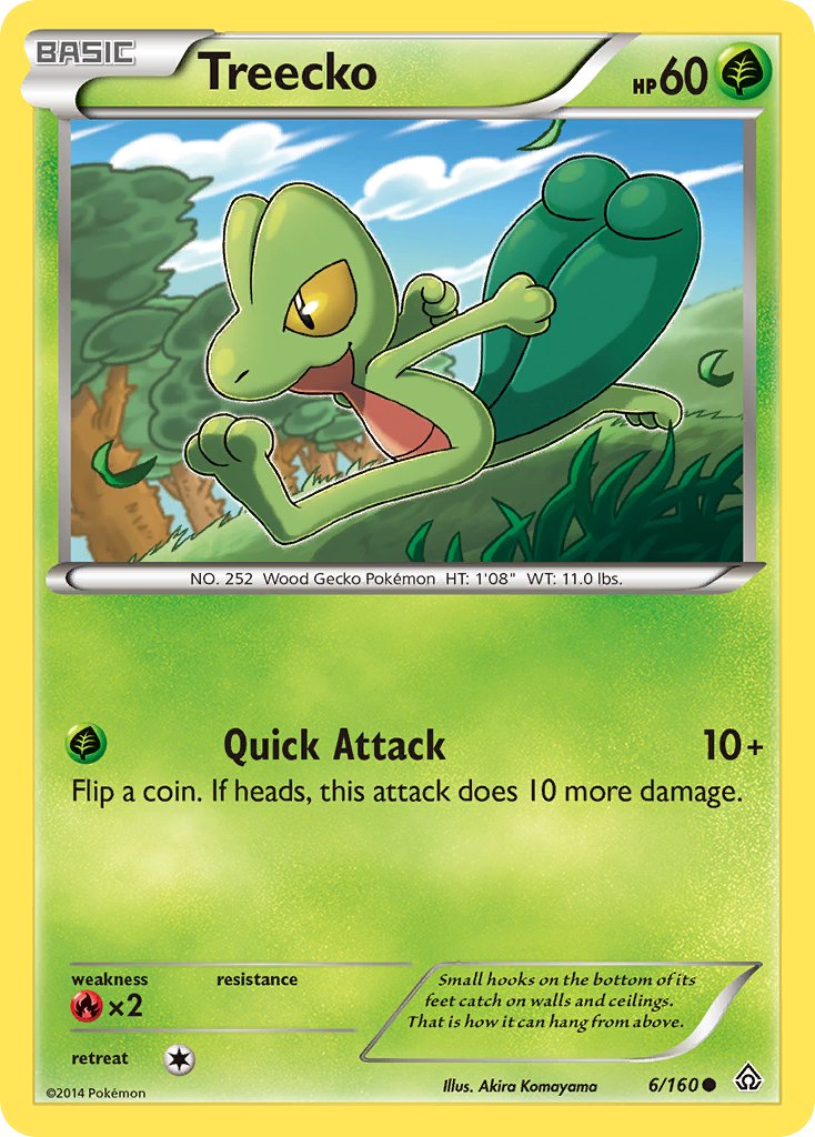 Treecko 6-160 (RH)