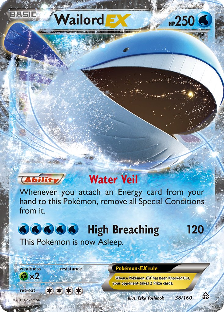 Wailord EX 38-160