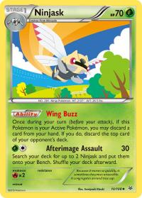 pokemon xy roaring skies ninjask 10 108