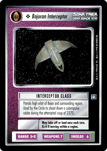 Bajoran Interceptor