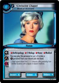 star trek 2e these are the voyages christine chapel medical assistant