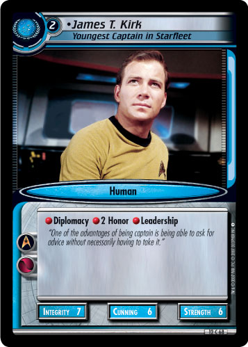 James T. Kirk, Youngest Captain in Starfleet