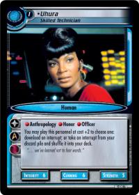 star trek 2e these are the voyages uhura skilled technician