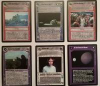star wars ccg anthologies sealed deck premium third anthology 6 card set sealed