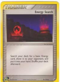 pokemon ex ruby sapphire energy search 90 109
