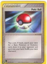 pokemon ex ruby sapphire poke ball 86 109