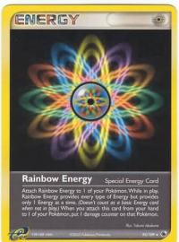 pokemon ex ruby sapphire rainbow energy 95 109