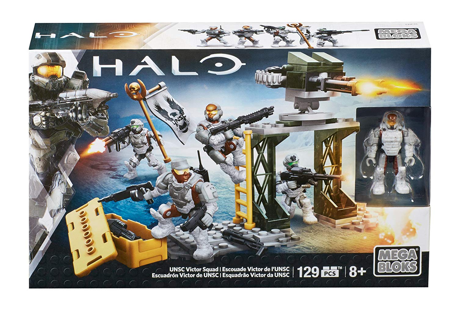 Mega Construx Halo UNSC Victor Squad