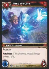 warcraft tcg blood of gladiators kino the cold