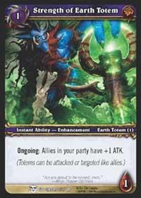 warcraft tcg blood of gladiators strength of earth totem