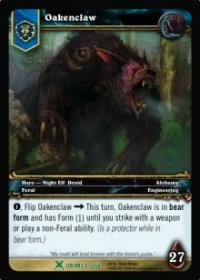 warcraft tcg drums of war oakenclaw
