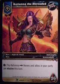warcraft tcg fields of honor katianna the shrouded