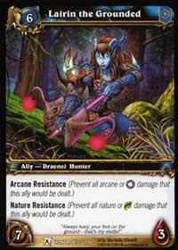 warcraft tcg fields of honor lairin the grounded