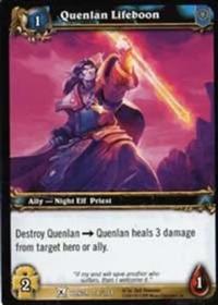 warcraft tcg fields of honor quenlan lifeboon