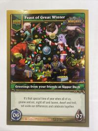 warcraft tcg foil and promo cards feast of great winter oversized