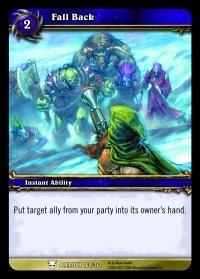 warcraft tcg heroes of azeroth fall back
