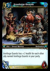 warcraft tcg heroes of azeroth ironforge guards