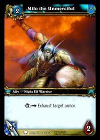 warcraft tcg heroes of azeroth milo the unmerciful