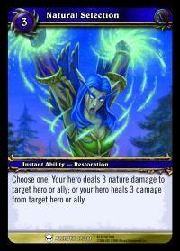 warcraft tcg heroes of azeroth natural selection