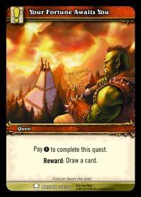 warcraft tcg heroes of azeroth your fortune awaits you