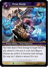 warcraft tcg icecrown frost surge