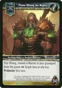 warcraft tcg icecrown thane ufrang the mighty