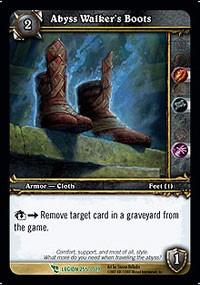 warcraft tcg march of legion abyss walker s boots