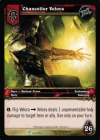 warcraft tcg march of legion chancellor velora