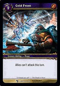 warcraft tcg march of legion cold front